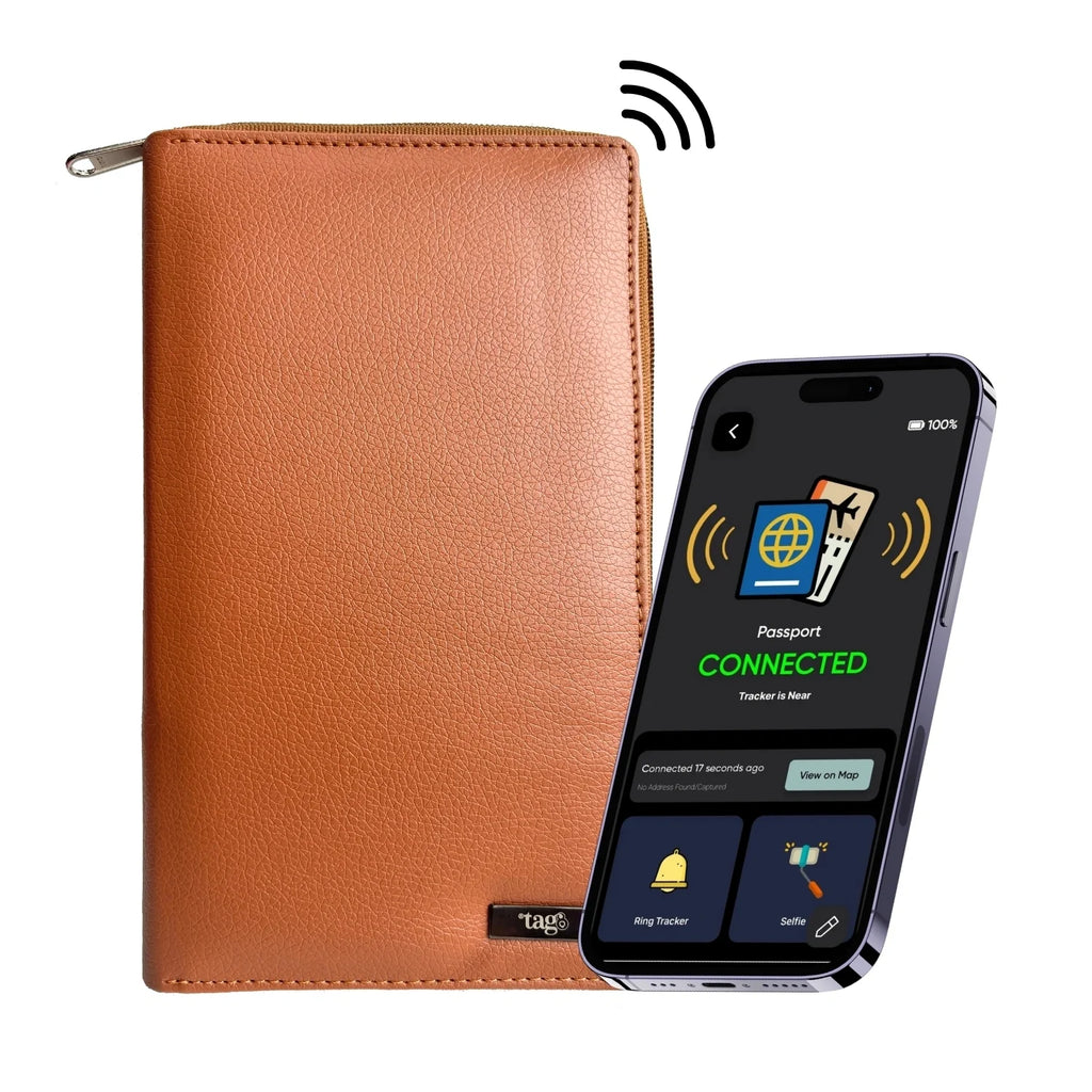 Family Passport Tracker Holder