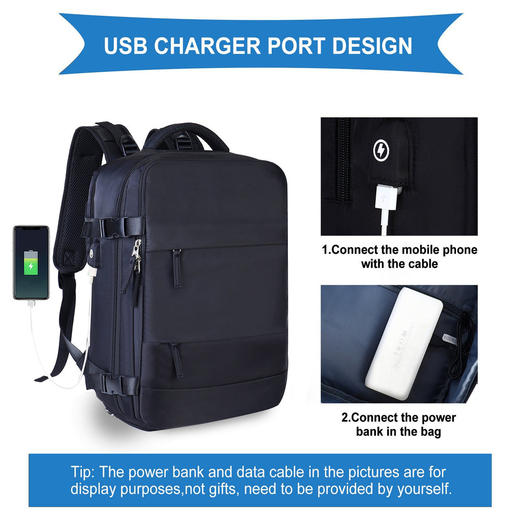 Travel Backpack Women's Large Capacity Multifunctional Backpack Boys' Schoolbag Travel Bag Luggage Bag