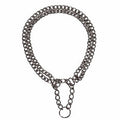Trixie 2-Row Chain Dog Collar Chrome Plated 50cm x 2.5mm