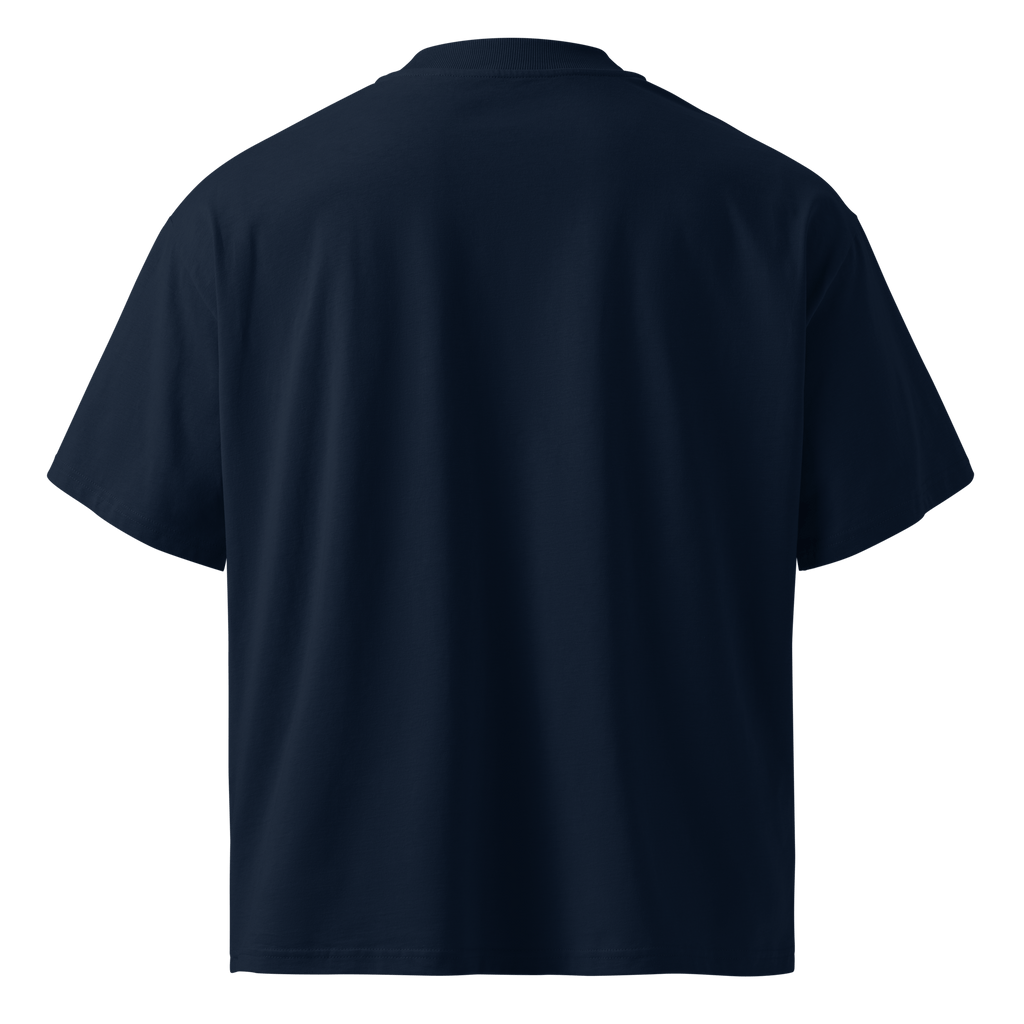 Ghost Mode: Enabled – Oversized Organic High-Neck T-Shirt