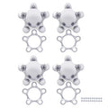 (4/SET) 5 ON 5 1/2 WHEEL COVER