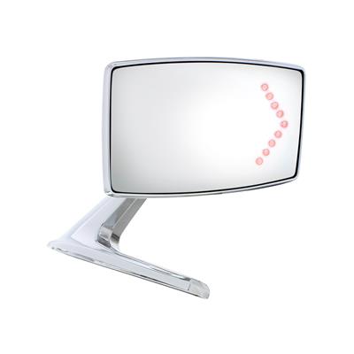 LED  SIGNAL & CONVEX MIRROR