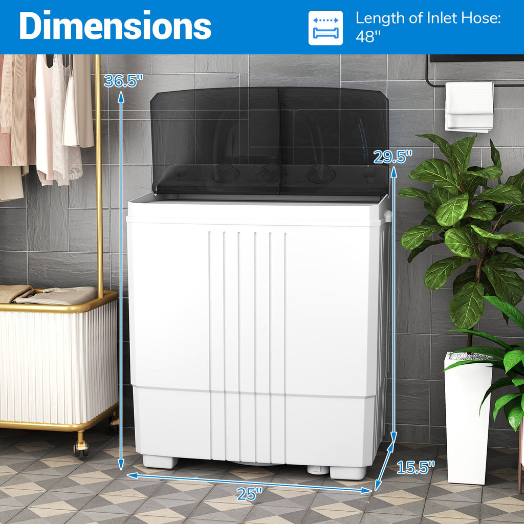 Portable Washing Machine for Dorms and Apartment