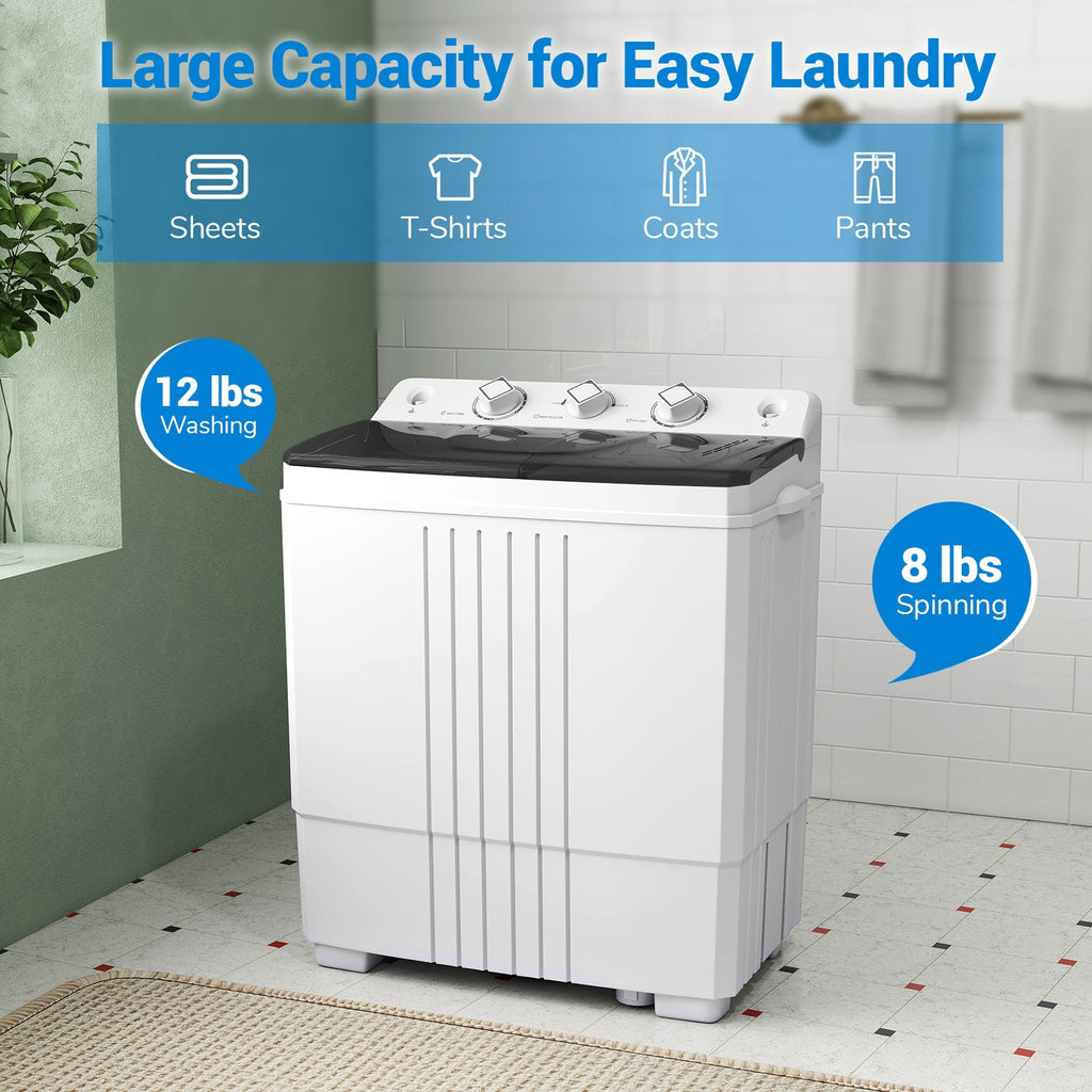 Portable Washing Machine for Dorms and Apartment