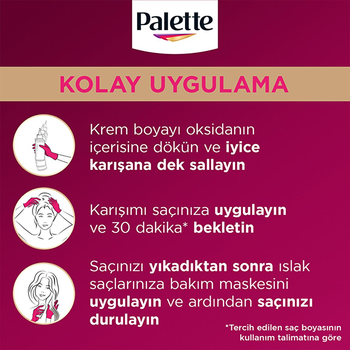 Palette Deluxe Hair Dye - Long-Lasting Rich Color & Nourishment for Vibrant Hair