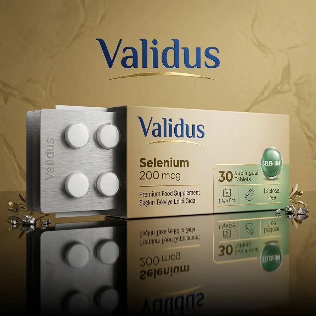 Validus Selenium 200 mcg Sublingual Dietary Supplement 30 Tablets