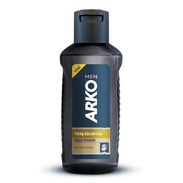 Arko Men After Shave Cologne Gold Power 255ml - Refreshing Post-Shave Care for Men