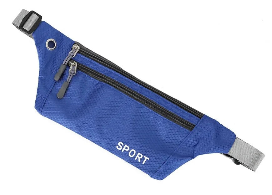 Waterproof Sports Waist Bag – Lightweight Chest & Shoulder Zip Pouch