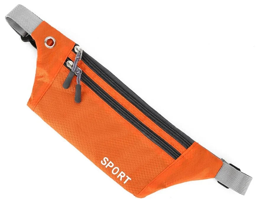 Waterproof Sports Waist Bag – Lightweight Chest & Shoulder Zip Pouch