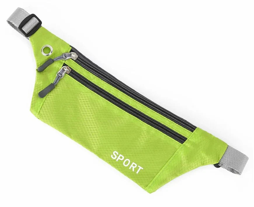Waterproof Sports Waist Bag – Lightweight Chest & Shoulder Zip Pouch