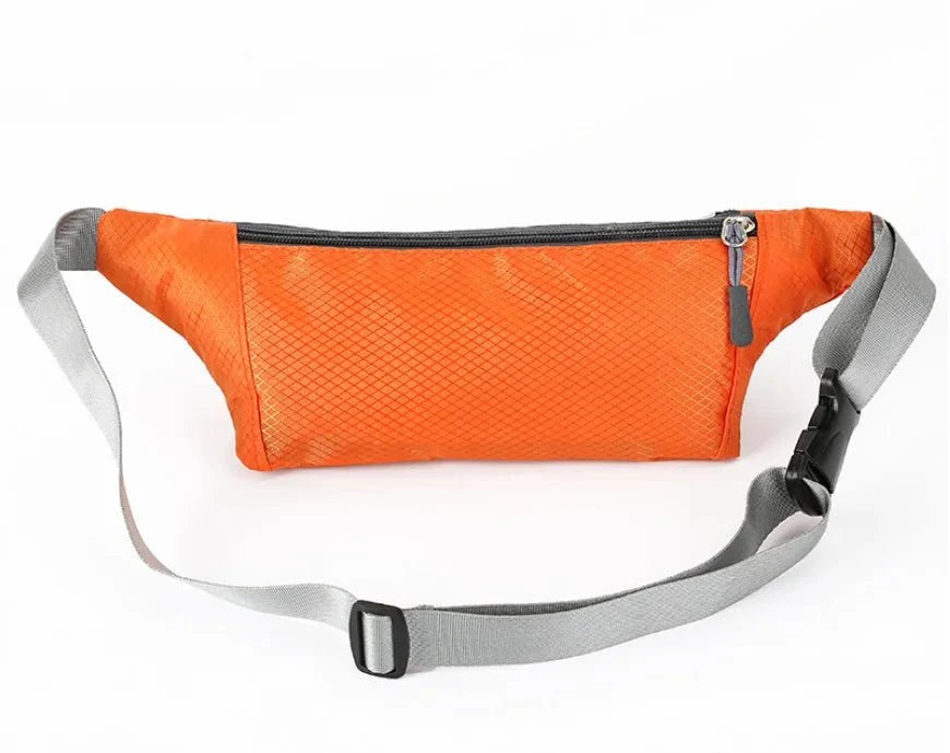Waterproof Sports Waist Bag – Lightweight Chest & Shoulder Zip Pouch