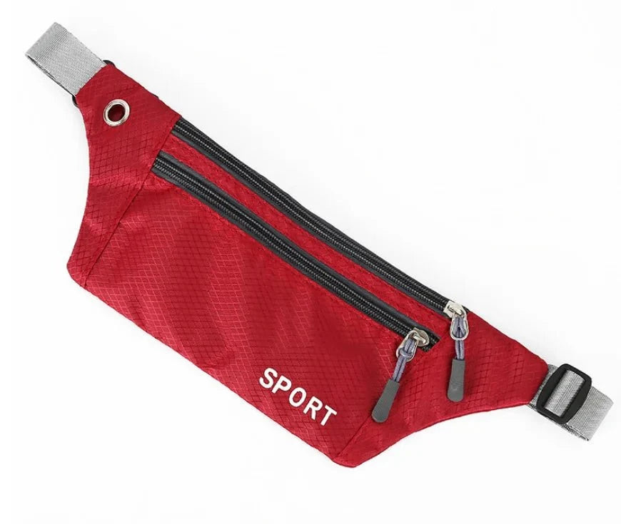 Waterproof Sports Waist Bag – Lightweight Chest & Shoulder Zip Pouch