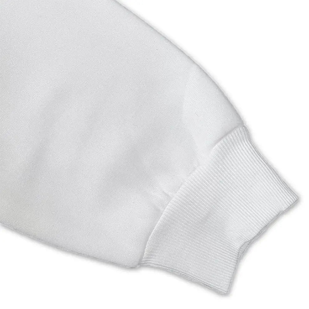 White Number 15 Graphic Crew Neck Sweatshirt