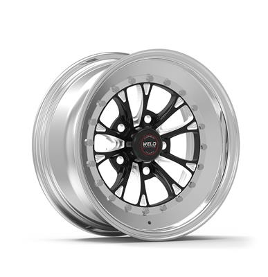15X8 VITESSE RT BLACK CTR 5X4.