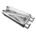 MUFFLER X-PIPE DUAL 2.5IN SS