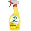 Cif Lemon Surface Cleaner: Powerful Grease Remover Spray - Effortless Kitchen Degreaser, Fresh Lemon Scent - Multi-Surface Cleaning, No Scrubbing Needed.